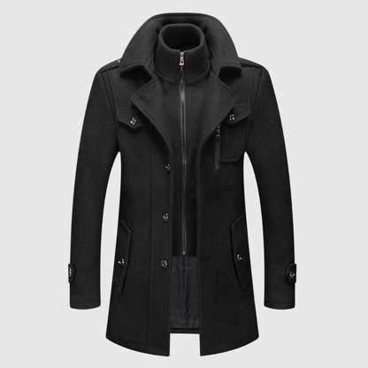 Klassieke heren trenchcoat