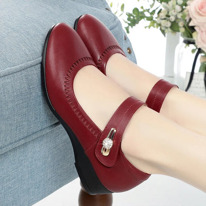 Vrouwen Schattig Comfort Gesp Schoenen