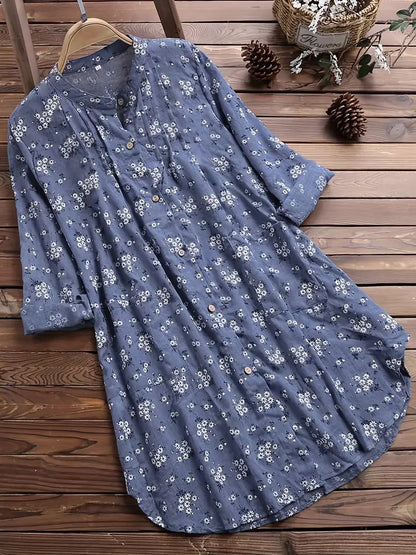 Melisa™ - Hemd met Bloemenprint