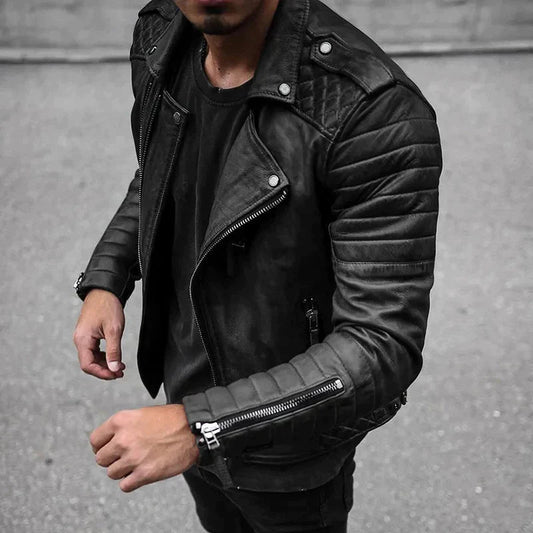 Timothy – Slank Leren Jasje
