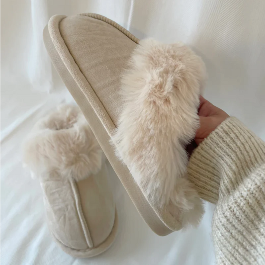 Beige Teddybeer Schoenen