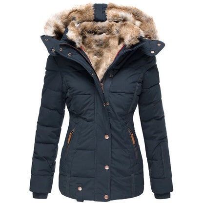 Sue – Warme Bontgevoerde Winterjas
