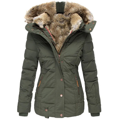 Sue – Warme Bontgevoerde Winterjas