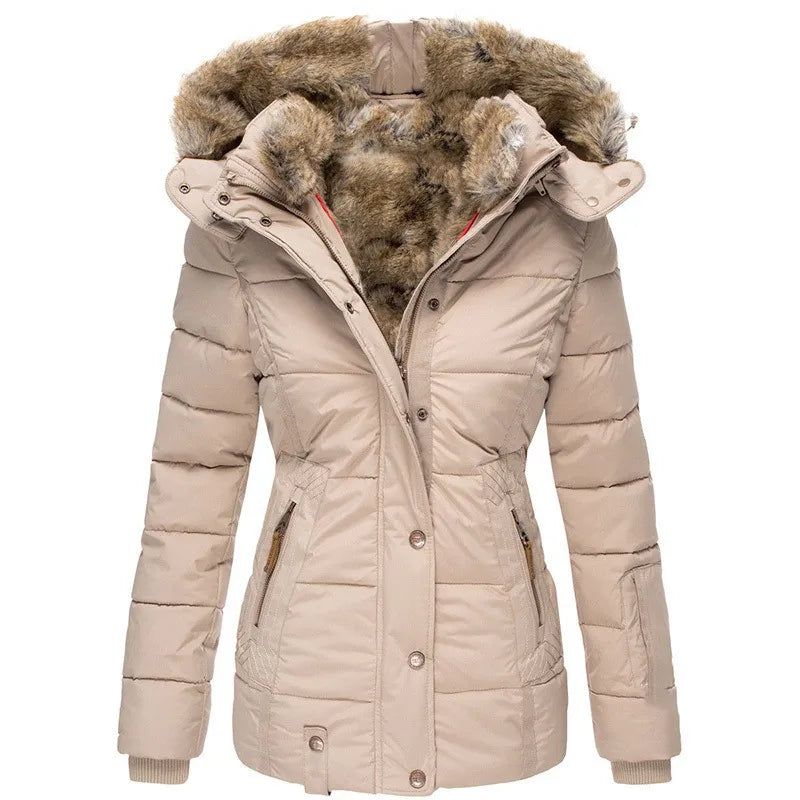 Sue – Warme Bontgevoerde Winterjas