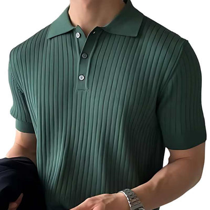 Heren Poloshirt met Kapje Effen Kleur