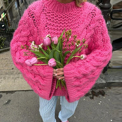 Diana – Vintage-Inspirerende Trui met Zopfmotief