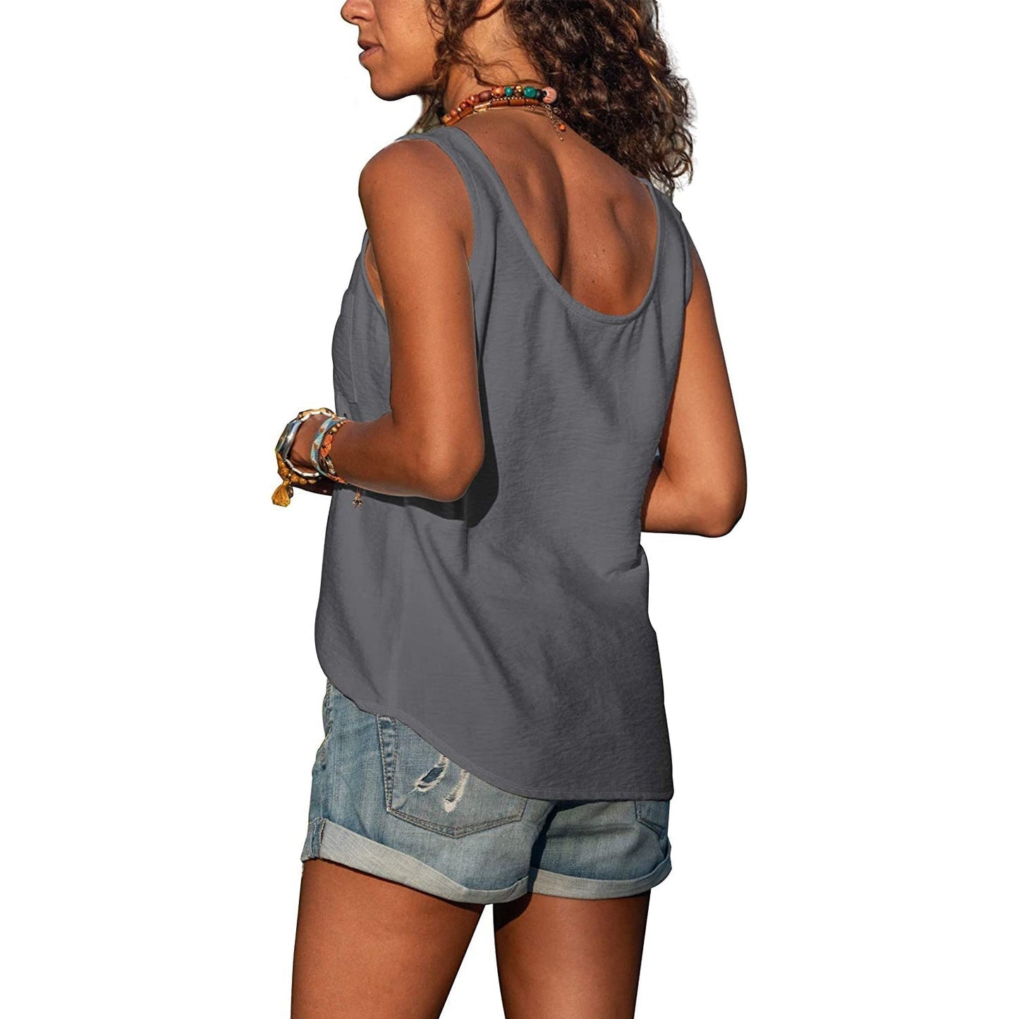 Manier Elegante Dames Tank Top