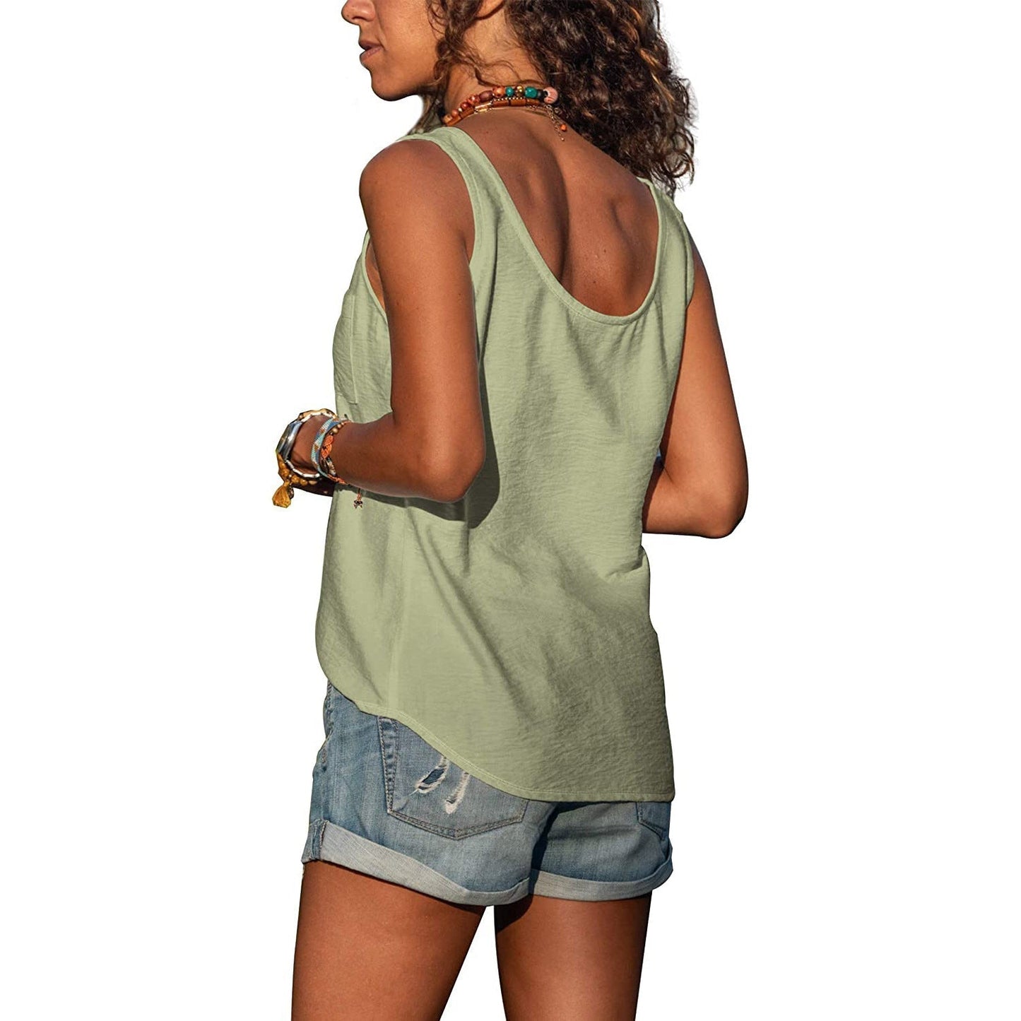 Manier Elegante Dames Tank Top