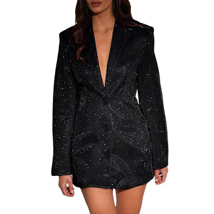 Joanne – Pailletten Blazer met Glitters voor Dames