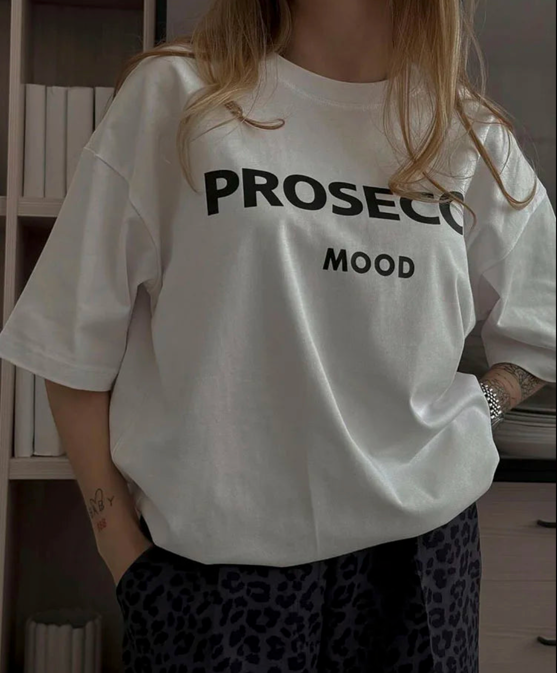 Barbara™ - Oversized T-Shirt met Grafische Print