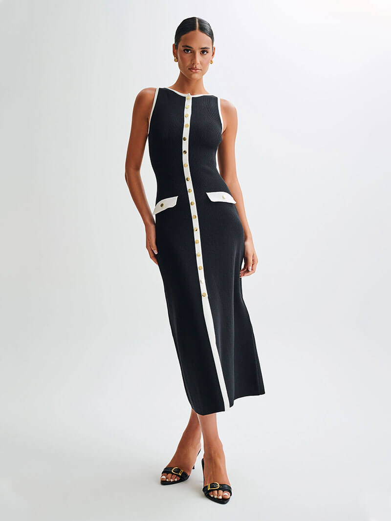 Donna – Mouwloze Maxi Jurk