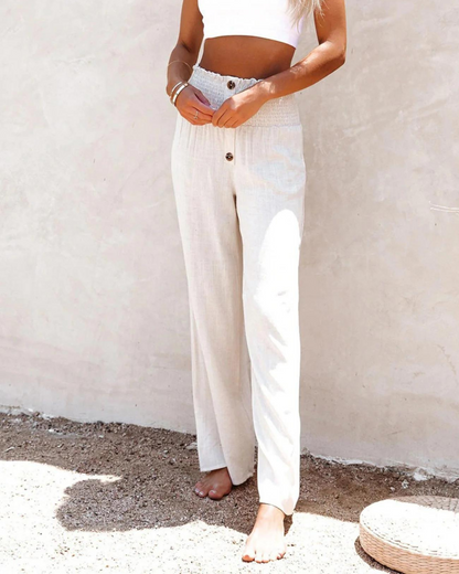 Iris™ - Broek met Hoge Taille