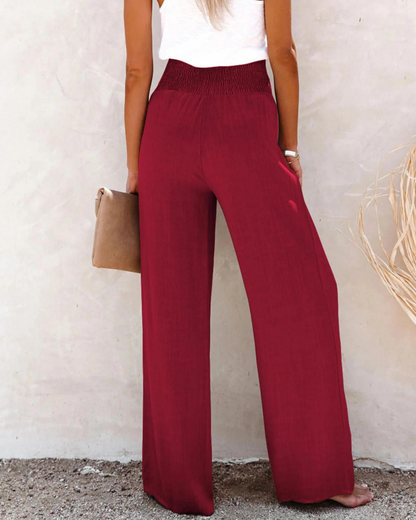 Iris™ - Broek met Hoge Taille