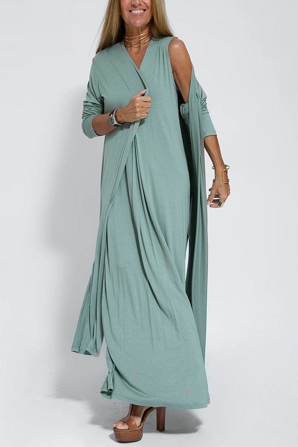 Grazia™ - Lange Jurk met Vest