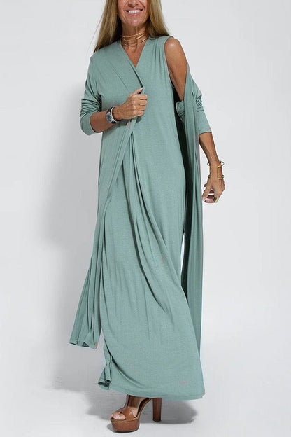 Grazia™ - Lange Jurk met Vest