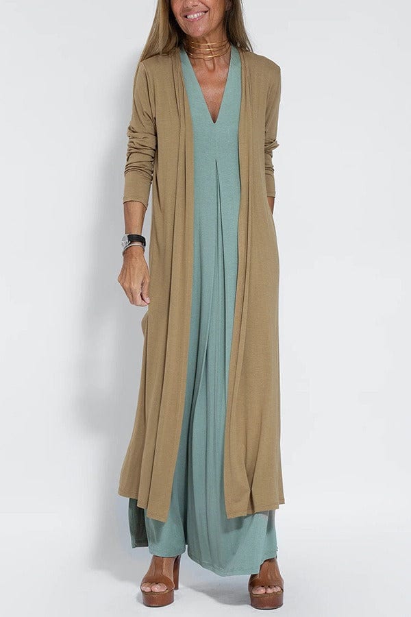 Grazia™ - Lange Jurk met Vest
