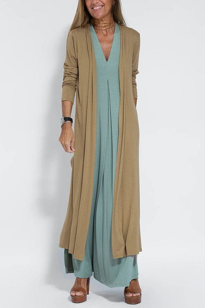 Grazia™ - Lange Jurk met Vest