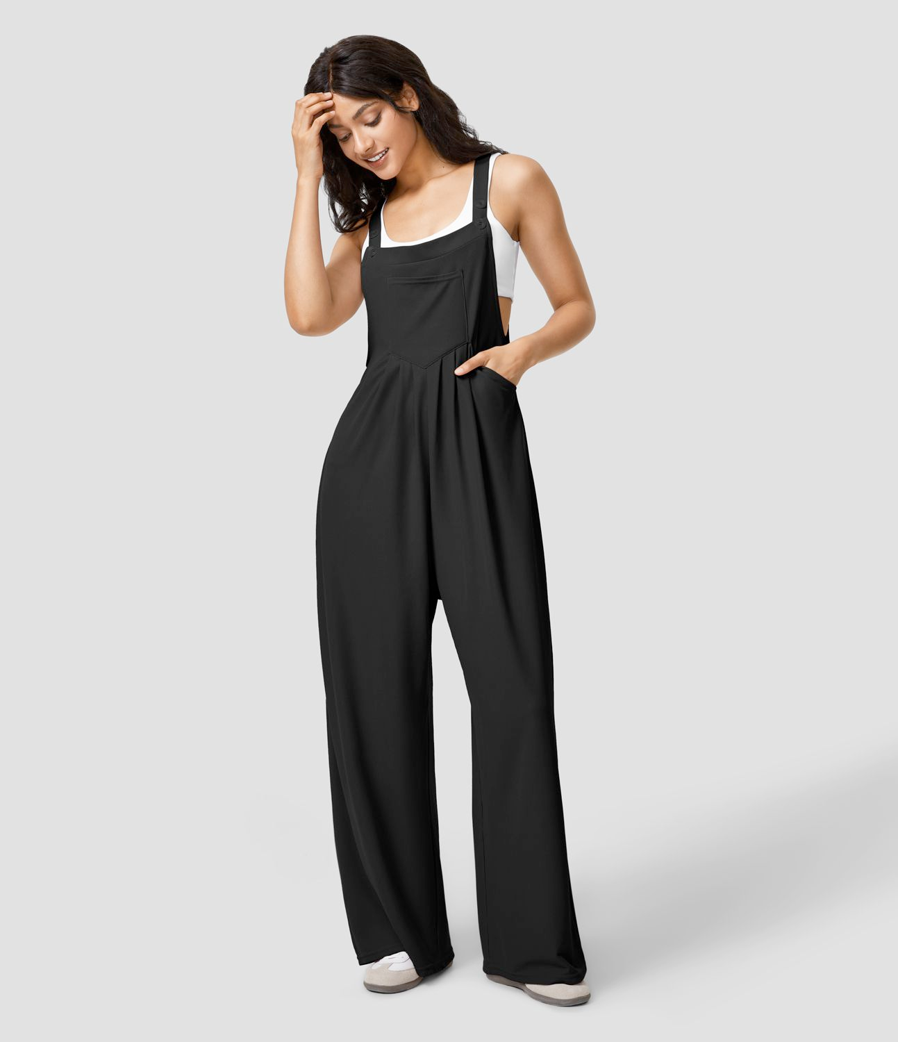 Jumpsuit met Verstelbare Bandjes