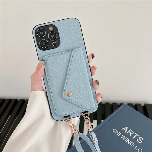 Sue – Lederen Etui met Afneembare Riem