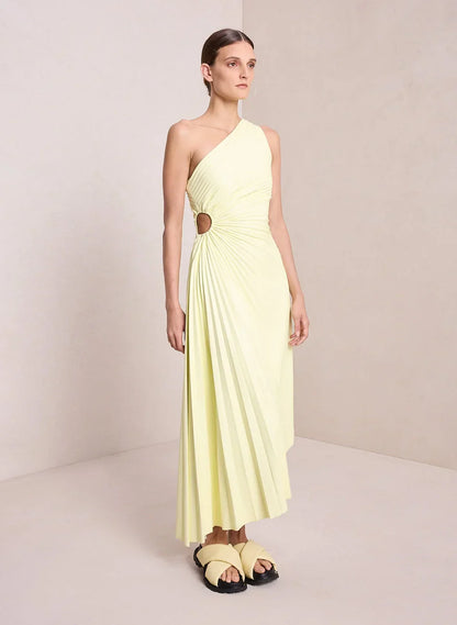 Samantha – One-Shoulder Maxi Jurk