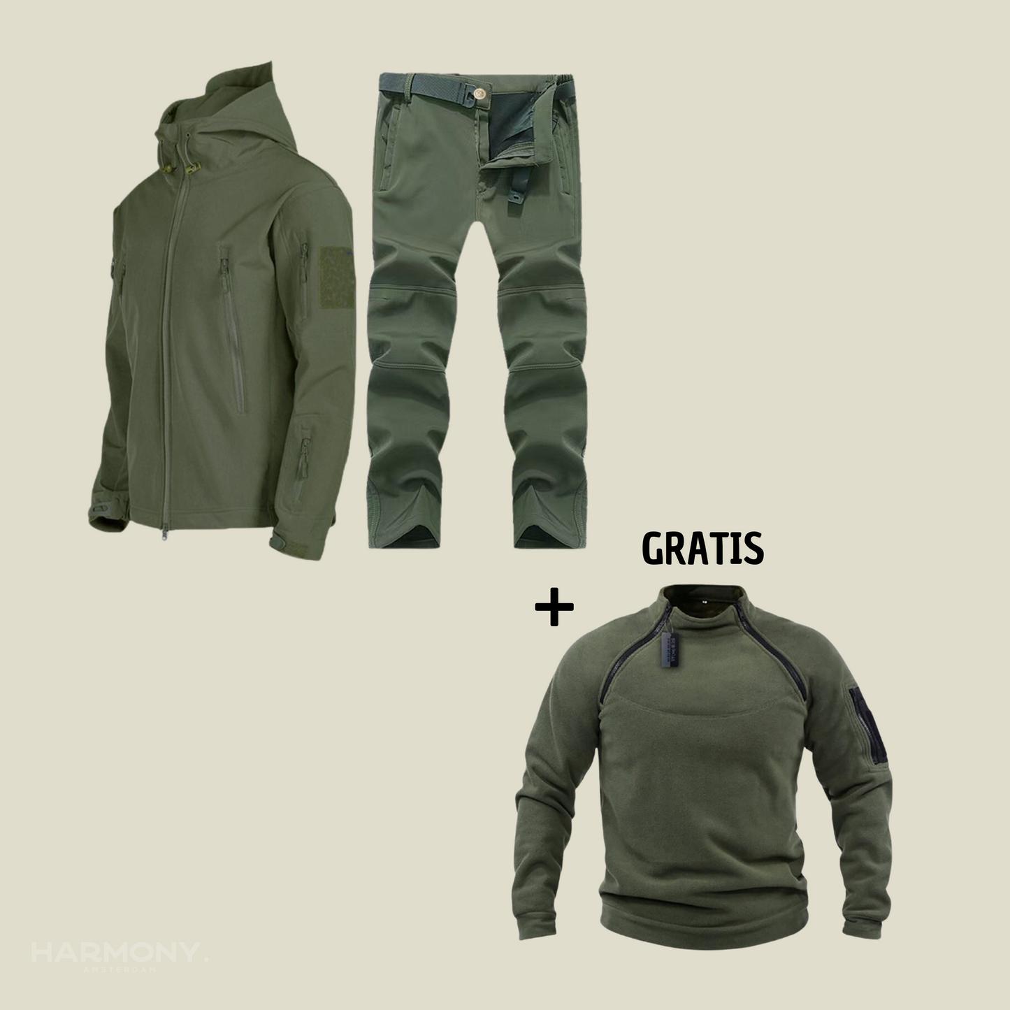 Jorge™ - Militaire Waterdichte Pak + gratis jas