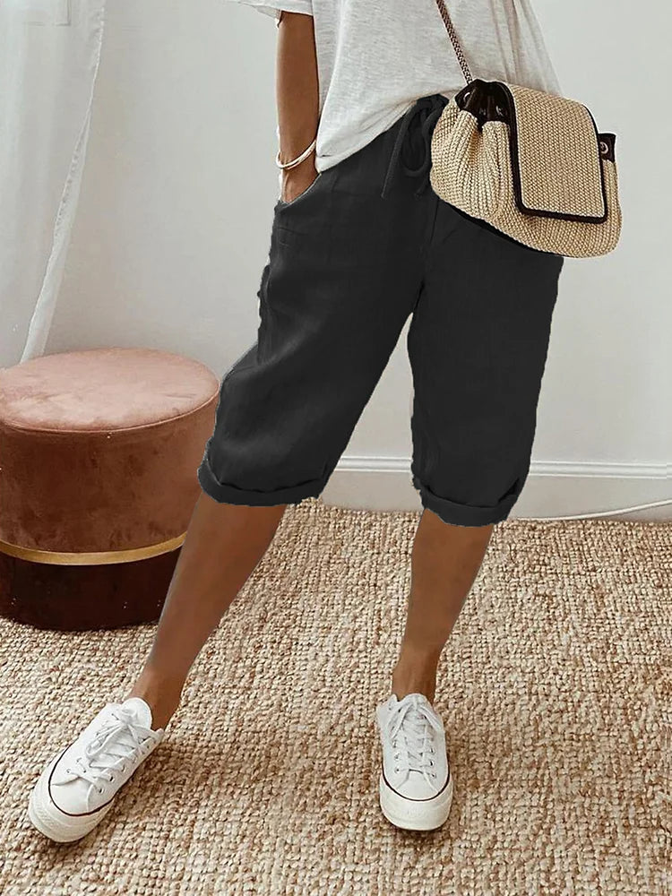 Katoenen Dames Shorts