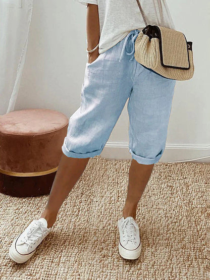 Katoenen Dames Shorts