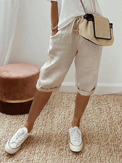 Katoenen Dames Shorts