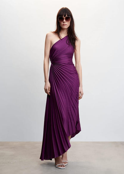 Samantha – One-Shoulder Maxi Jurk