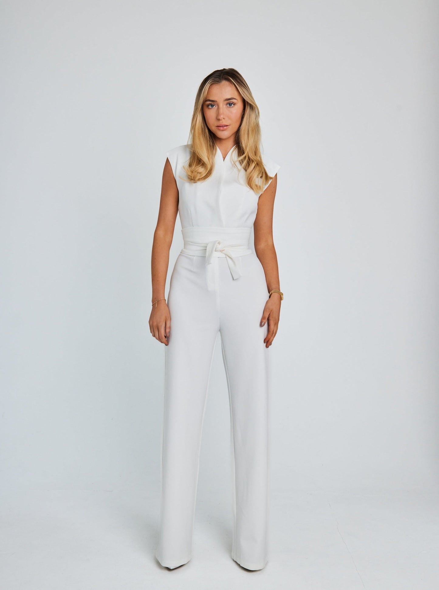 Jumpsuit Zonder Mouwen en Riem