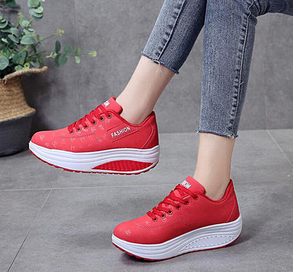 Comfortabele Sleehak Sportschoenen voor Dames