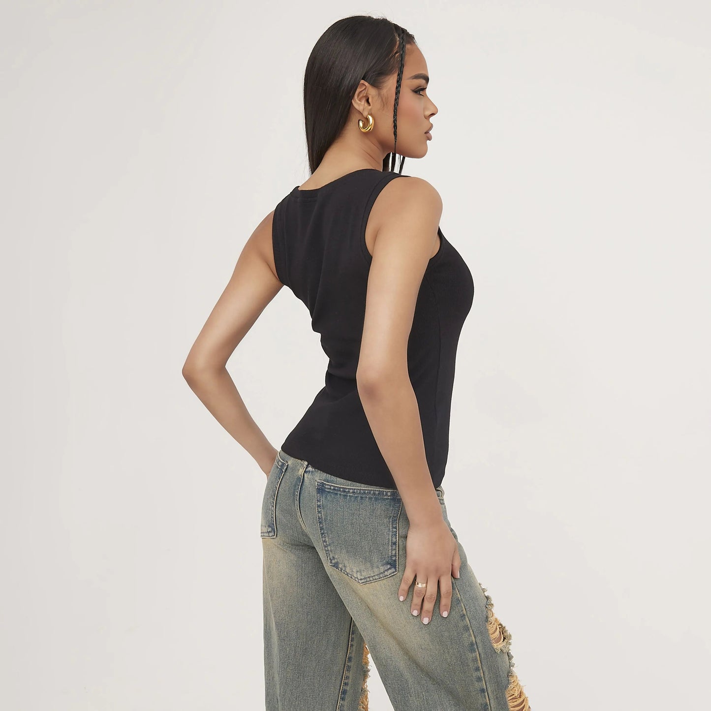 Andrea – Minimalistisch Dames Tanktop voor de Zomer