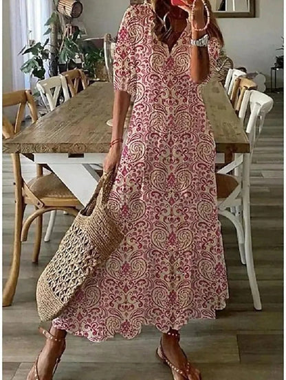 Daphne™ - Bohemian Maxi Jurk